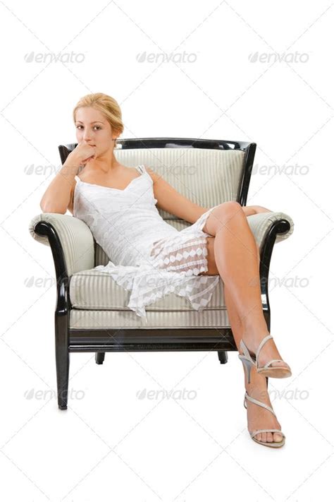 Woman Sitting In Chair Reference Chairsd