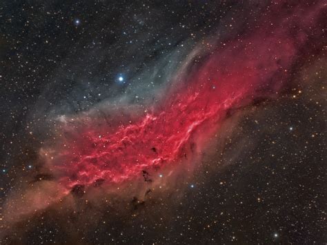 The California Nebula NGC 1499 Astronomy Magazine Interactive