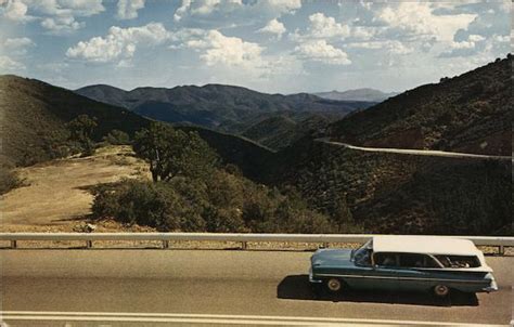 Highway 89 From Yarnell To Prescott Arizona Scenic Az Postcard