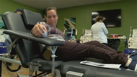 Girl With Cerebral Palsy Donates Blood To Help Hurricane Victims