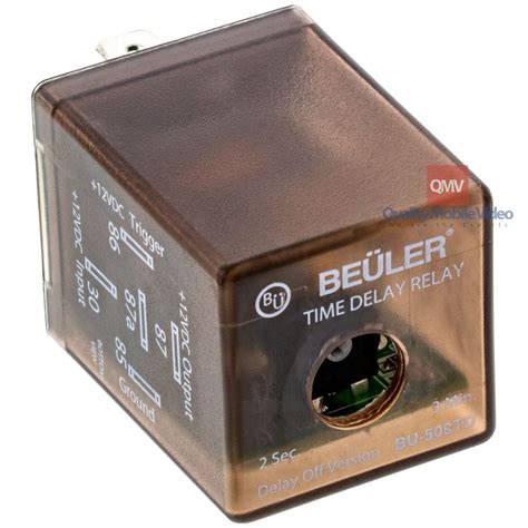 Beuler Bu Td Vdc Automotive Pin Spdt Time Delay Relay With