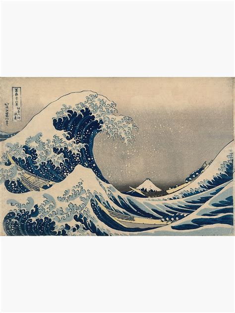 The Great Wave Off The Coast Of Kanagawa Poster For Sale By