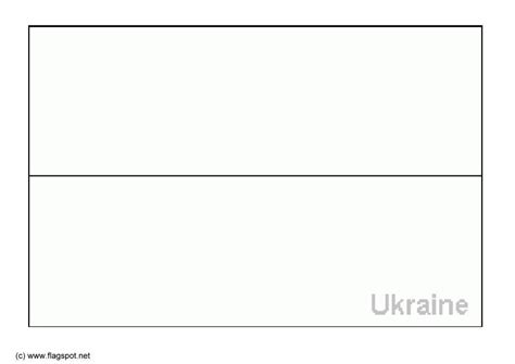 Ukraine Flag Coloring Pages Learny Kids