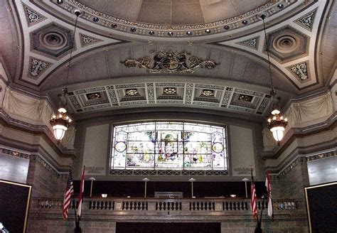 Jefferson City Missouri ~ Senate Chambers ~ Stain Glass Mu Flickr