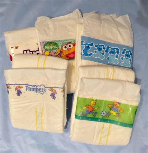 Diaper Tapes 40 Pieces Adult Baby Prints Huggies Baby Prints Huggies