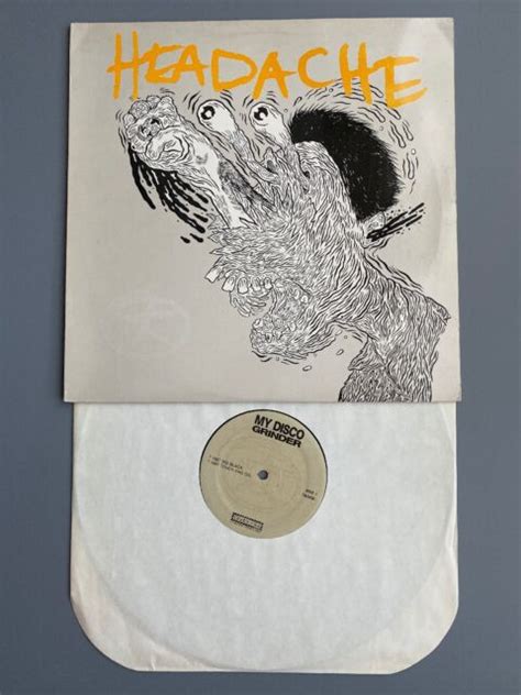Original 1987 Big Black Headache Vinyl Lp Record Albini Tandg 20 Rare Us