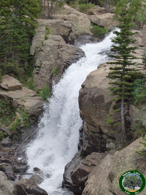 Waterfall In Rocky Mountain National Park Beautiful Waterfalls