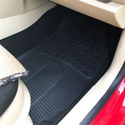 New Car Floor Mats For All Weather Rubber 4pc Set Semi Custom Fit Multi