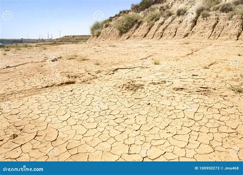 Landscape Of A Dry Land On A Summer Day Stock Image Image Of