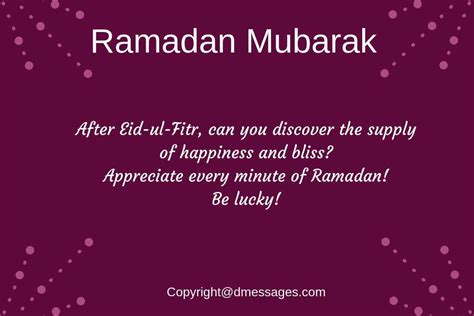 65 Ramadan Mubarak Text Messages Ramadan Kareem Text Messages