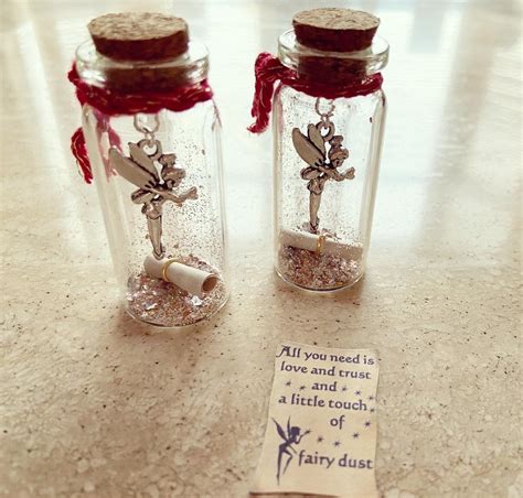 Message In Bottle Mini Message In A Bottle Fairy Wish Etsy