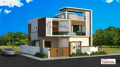 Contemporary House Elevation Modern Designs For House India Duplex