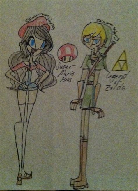 Its A Mario And A Link A Xd Total Drama Island Fancharacters Fan