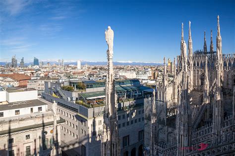 Matteo Colombo Photography | Milan skyline from the top of the Duomo ...