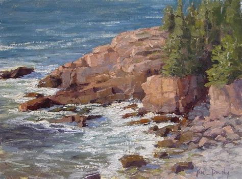 Glorious Acadia By Kathleen Dunphy Oil ~ 12 X 16