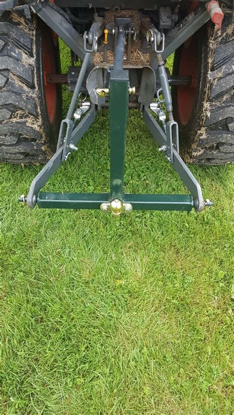Compact Tractor 3 Point Linkage Tow Bar Cat 1 Free Postage Ebay