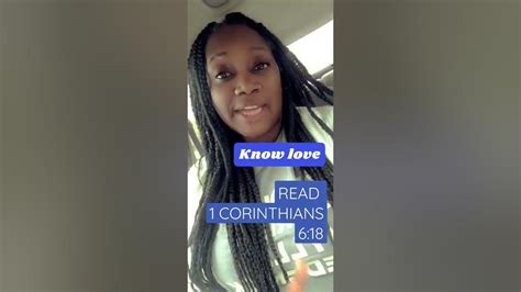 Sex Is Not Love I Would Encourage You To Read All Of 1 Corinthians 6 Knowlove Youtube