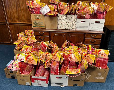 Mga Community Donates Salvation Army Stockings
