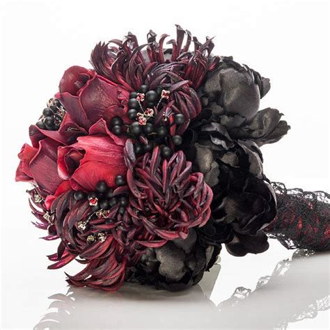 17 Best Images About Gothic Bouquet On Pinterest