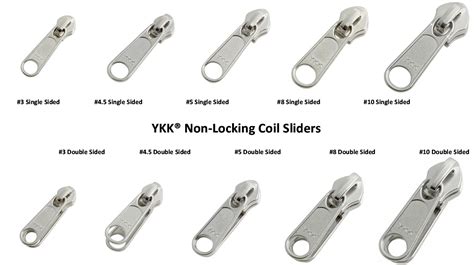 YKK® Zipper Sliders | Coil Zipper Slider | Seattle Fabrics
