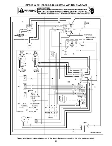 Goodman Manufacturing Wiring Diagrams B17579
