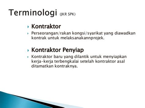 Epangkat aplikasi dalam talian (online) bagi membolehkan pengguna memohon dan memproses sesuatu urusan pemangkuan / kenaikan. SPK JKR Malaysia: Terminologi