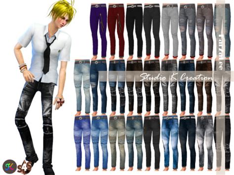 Karzalee Giruto 09 Loose Vs Skinny Jeans S4cc Standalone Sims