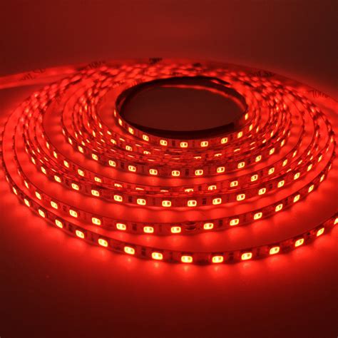 Thin And Small 4mm 120ledsm 2835 Red Led Strip Light From China