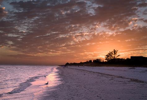 Dramatic Beach Sunset Photograph By Mark Ross