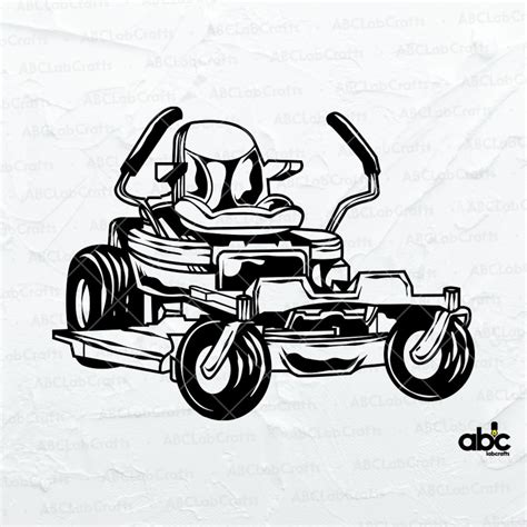 Lawn Mower Svg File Zero Turn Lawn Mower Clipart Zero Turn Lawn Mower Svg Lawn Mower Clipart