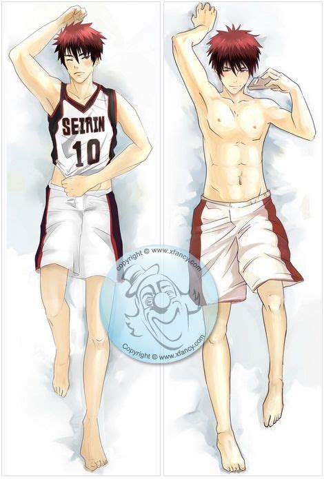 Kurokos Basketball Taiga Kagami Hugging Body Pillow Cover Anime Kuroko No Basket Kuroko