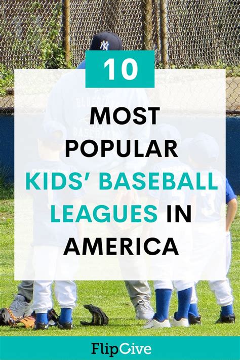 Americas Top 10 Kids Baseball Leagues