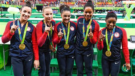 Rio Olympic Roundup Us Womens Gymnastics Phelps Ledecky All Win Gold Rsn