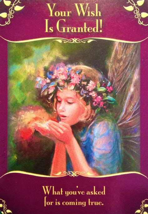 Magical Messages From The Fairies Oracle Tarot Deck 44 Etsy