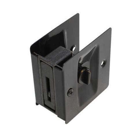 2 Pack Pocket Door Lock Privacy Sliding Hardware W Screws Oil Rubbed Bronze Ebay