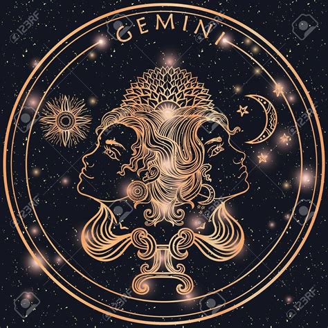 Gemini Symbol Painting