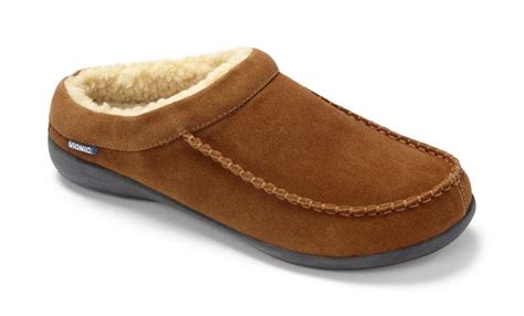 Maybe you would like to learn more about one of these? Vionic Barrow Mens Faux shearling-lined slipper - Chestnut