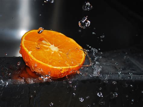 Download Colorfull Orange Wallpaper Orange Fruit Orange Orange Water
