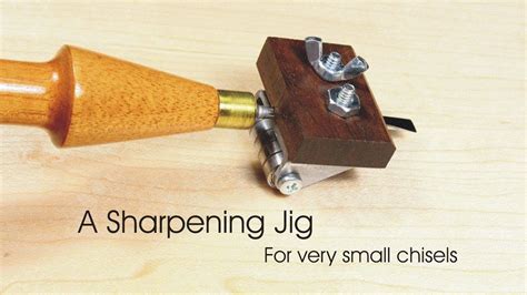 Kzclip.com/video/xtm9aa3q6oo/бейне.html in this tutorial i show you how to make a sharpening jig that's great for sharpening chisels or a wood plane blade. Sharpening Jig for Small Chisels | Jig, Diy tools, Tools