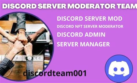 Be Your Discord Mod Moderator Discord Admin Manager Nft Server By