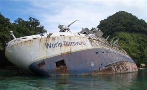 World Discoverer The Solomon Islands Cruise Ship Wreck Photorator