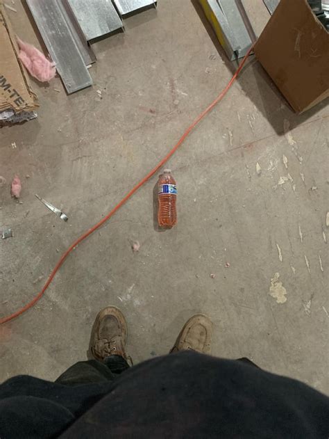 Someones Huffing Freon At The Jobsite Rconstruction