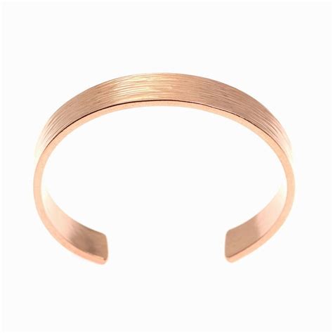 10mm Wide Bark Copper Cuff Bracelet - Solid Copper Cuff | Copper cuff bracelet, Copper cuff ...