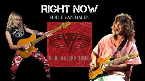 Youtube is the world's largest online video website. Van Halen - Right Now solo cover - YouTube