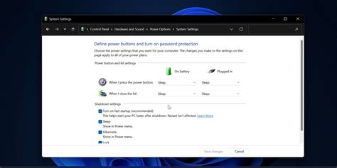 How To Turn Fast Startup On Or Off In Windows 11