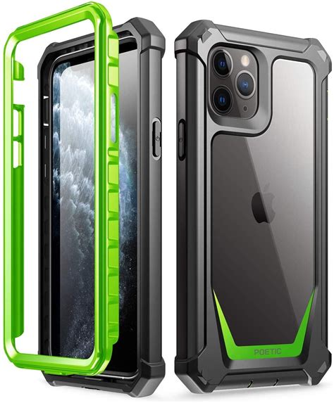 Iphone 11 Pro Case Poetic Full Body Hybrid Shockproof Rugged Clear