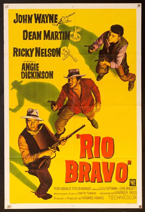 Rio Bravo Vintage Movie Poster