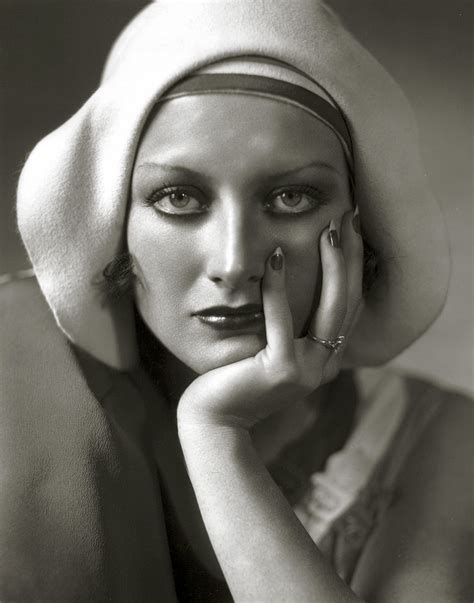 Joan Crawford With White Cap By George Hurrell In 2020 Joan Crawford Movies Joan Crawford