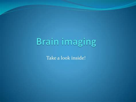 Ppt Brain Imaging Powerpoint Presentation Free Download Id2705588