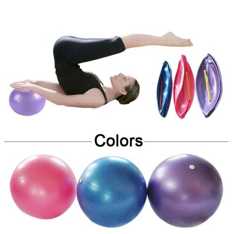 Yoga Ball 25cm Fitness Gym Smooth Yoga Balls Pilates Balance Exercise